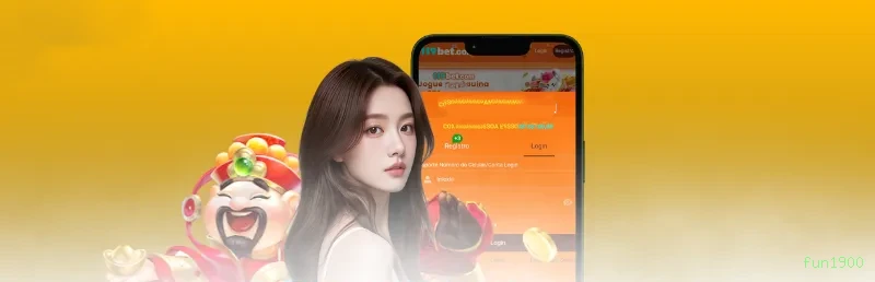 Login rápido no app fun1900